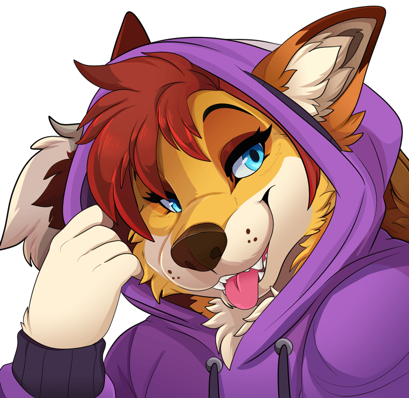 fFoxes portrait